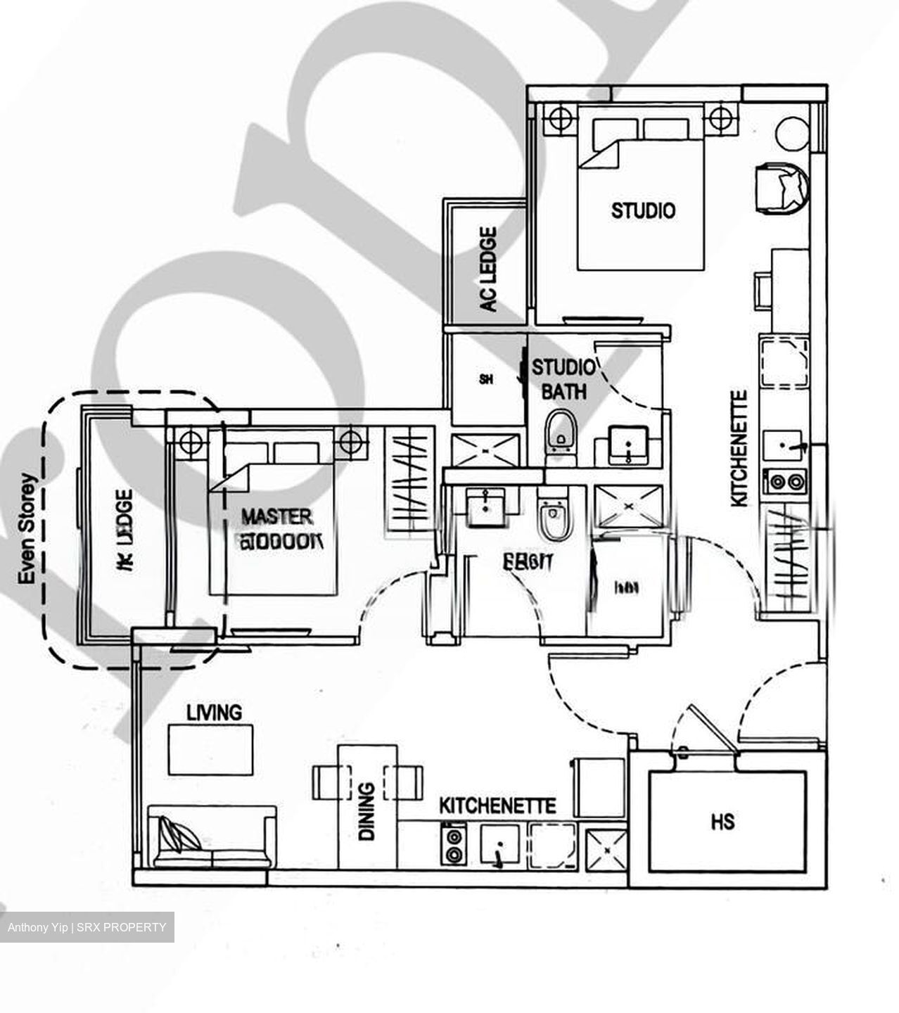 The Hillford (D21), Apartment #517633591